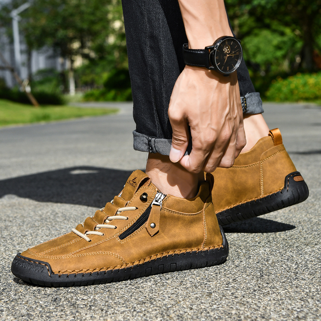 Christian™ | Nubuck Shoes with Zip for Men