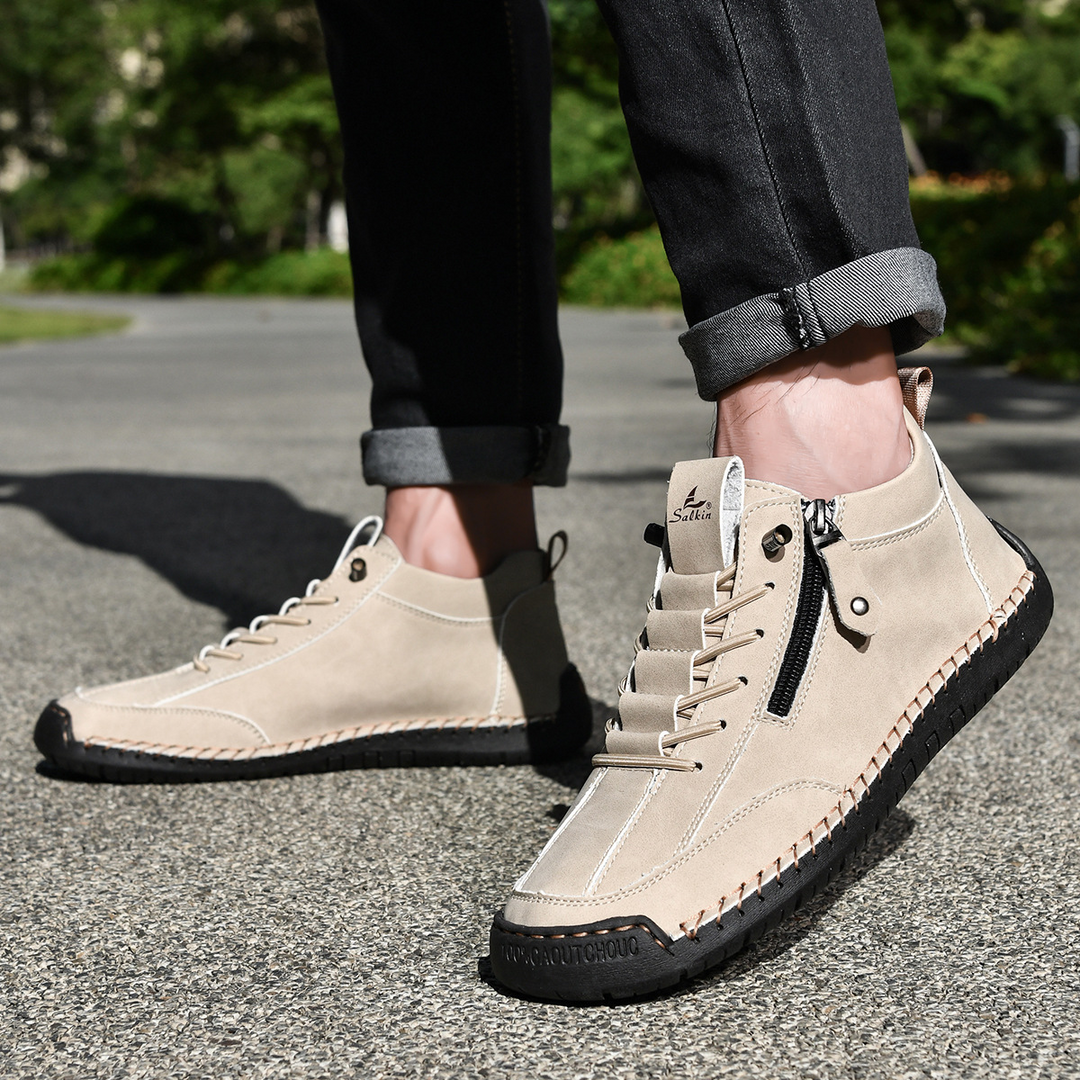 Christian™ | Nubuck Shoes with Zip for Men