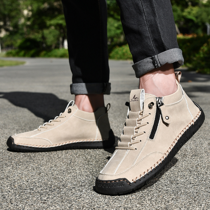 Christian™ | Nubuck Shoes with Zip for Men