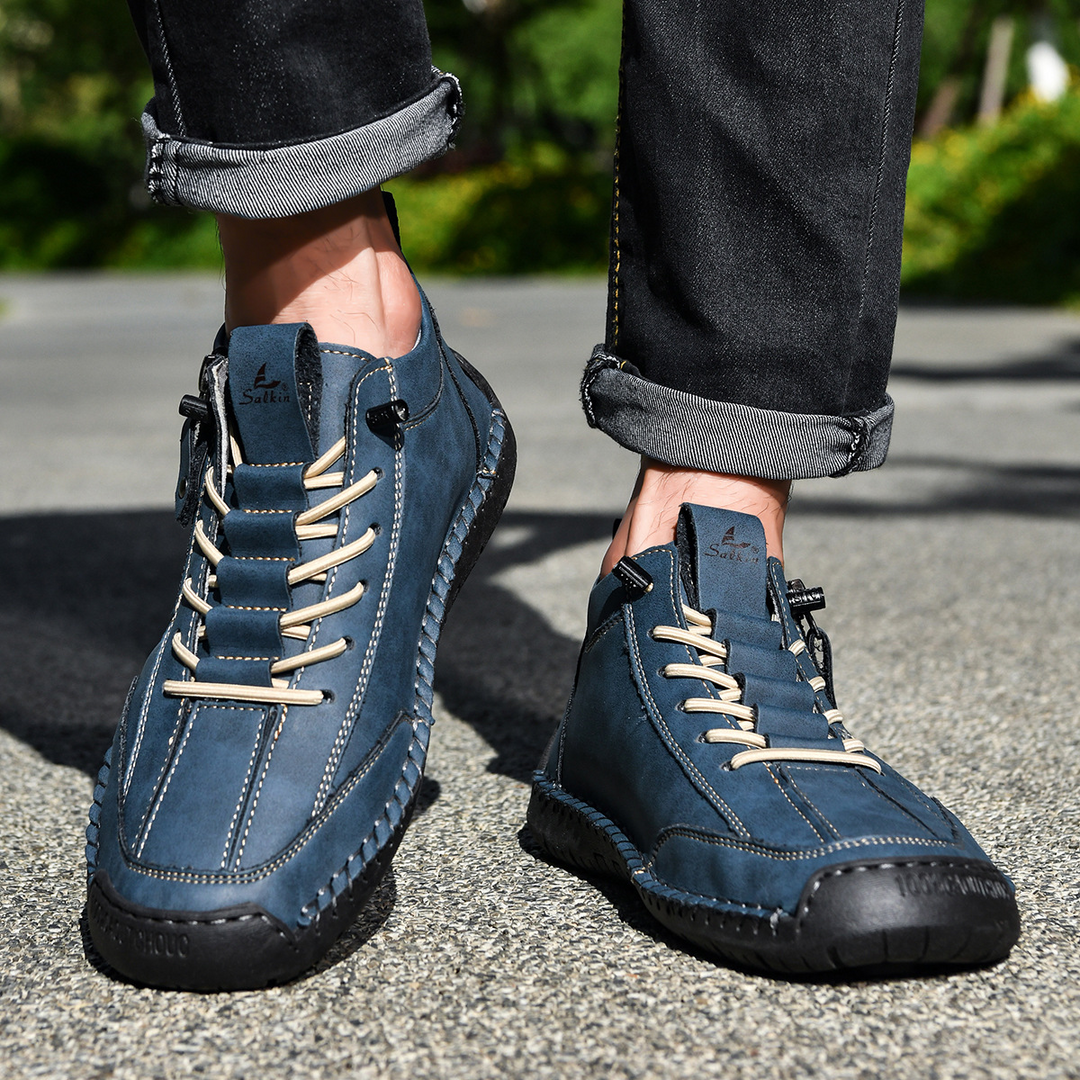 Christian™ | Nubuck Shoes with Zip for Men