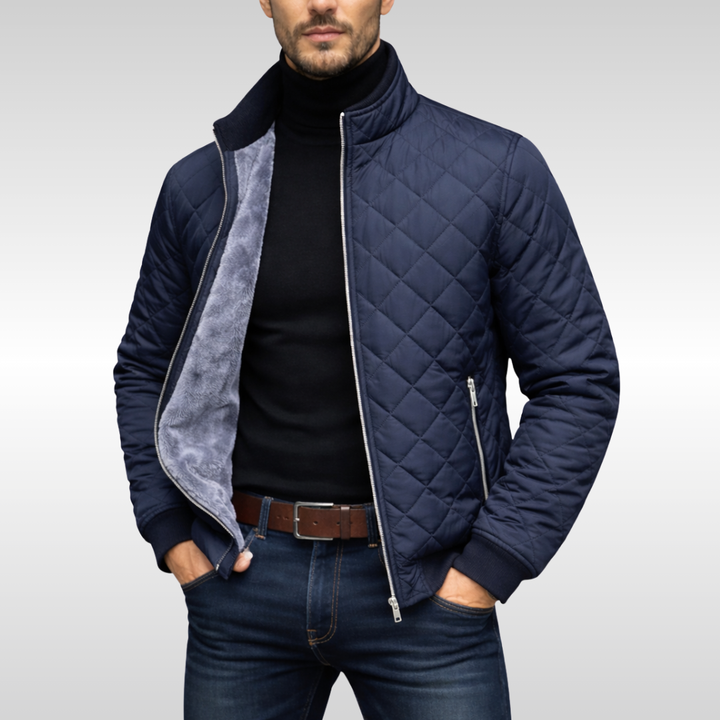 Hayes Quilted Jacket | With Reliable Warmth