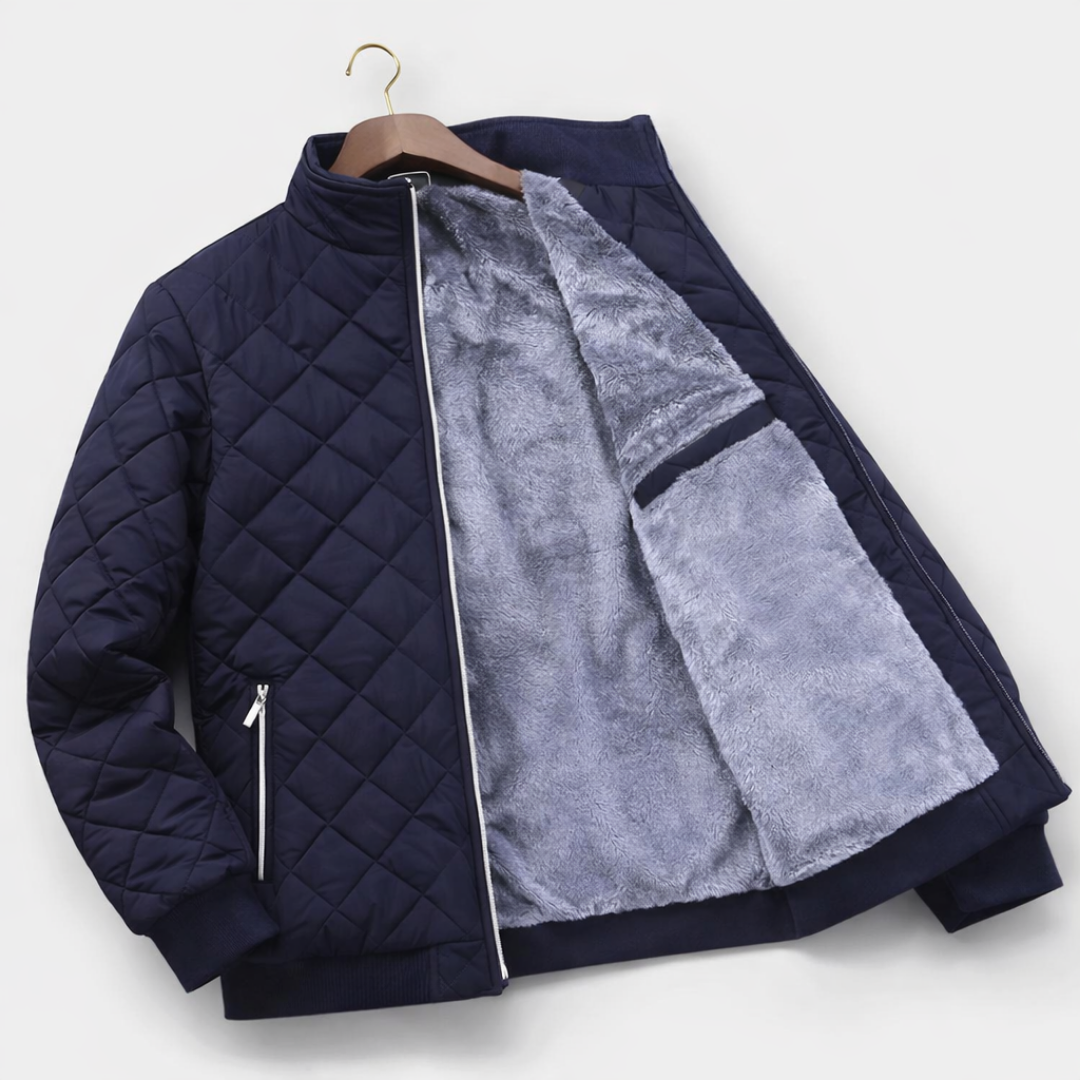Hayes Quilted Jacket | With Reliable Warmth