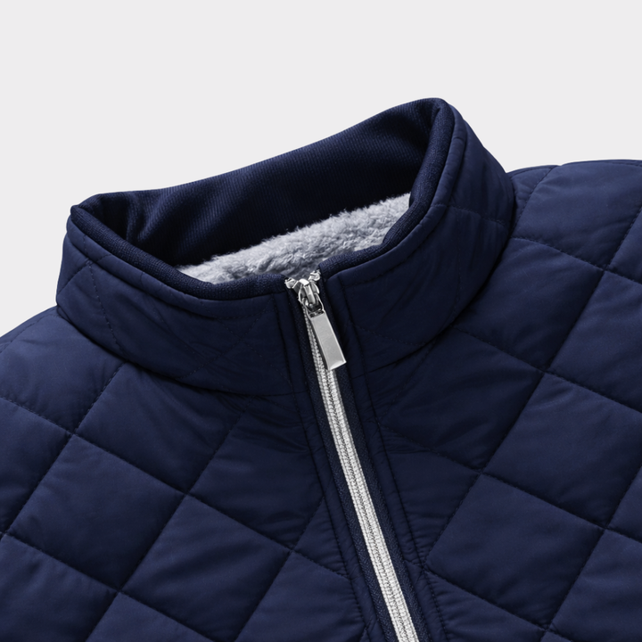 Hayes Quilted Jacket | With Reliable Warmth
