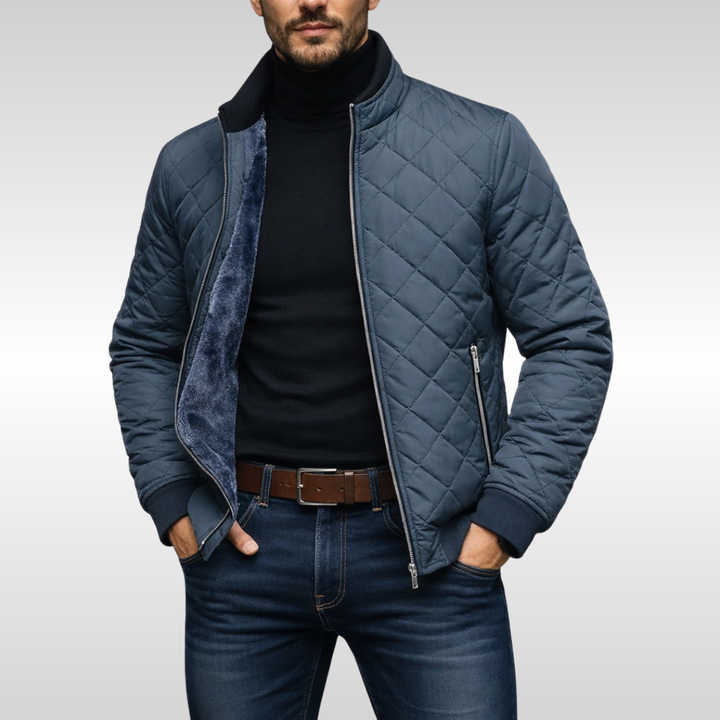 Hayes Quilted Jacket | With Reliable Warmth