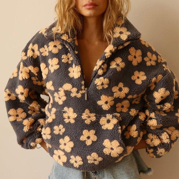 Daisy | Fleece Sweater Bloom