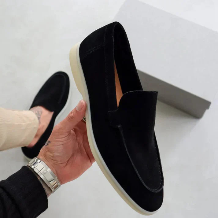 Leo™ | Elegant Suede Leather Loafers