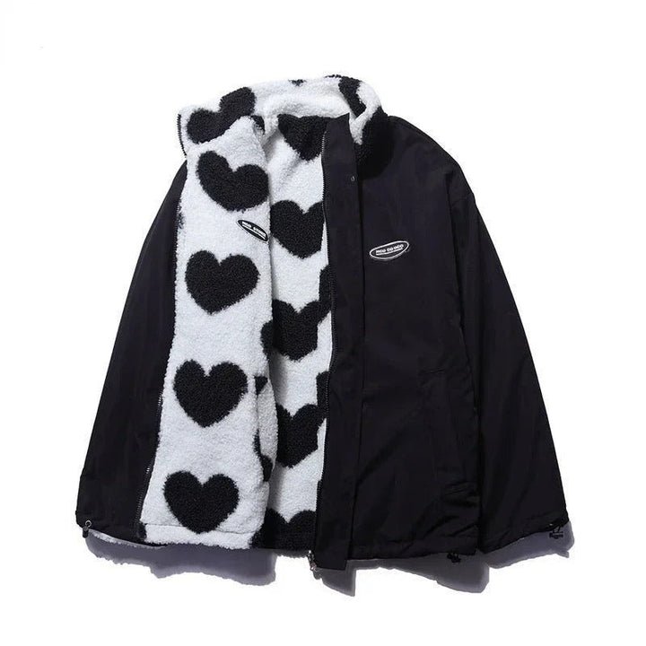 Katharina™ | Reversible Heart Pattern Jacket