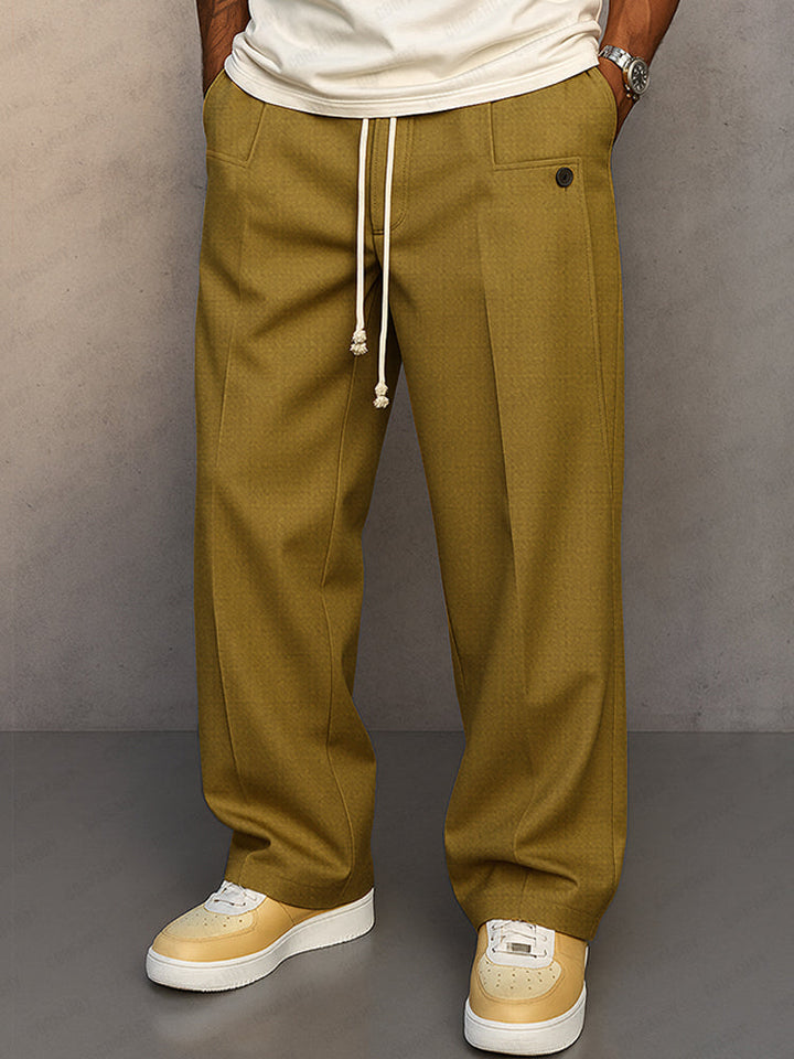 Rinaldo™ – Elegant Pants with Urban Style Drawstring
