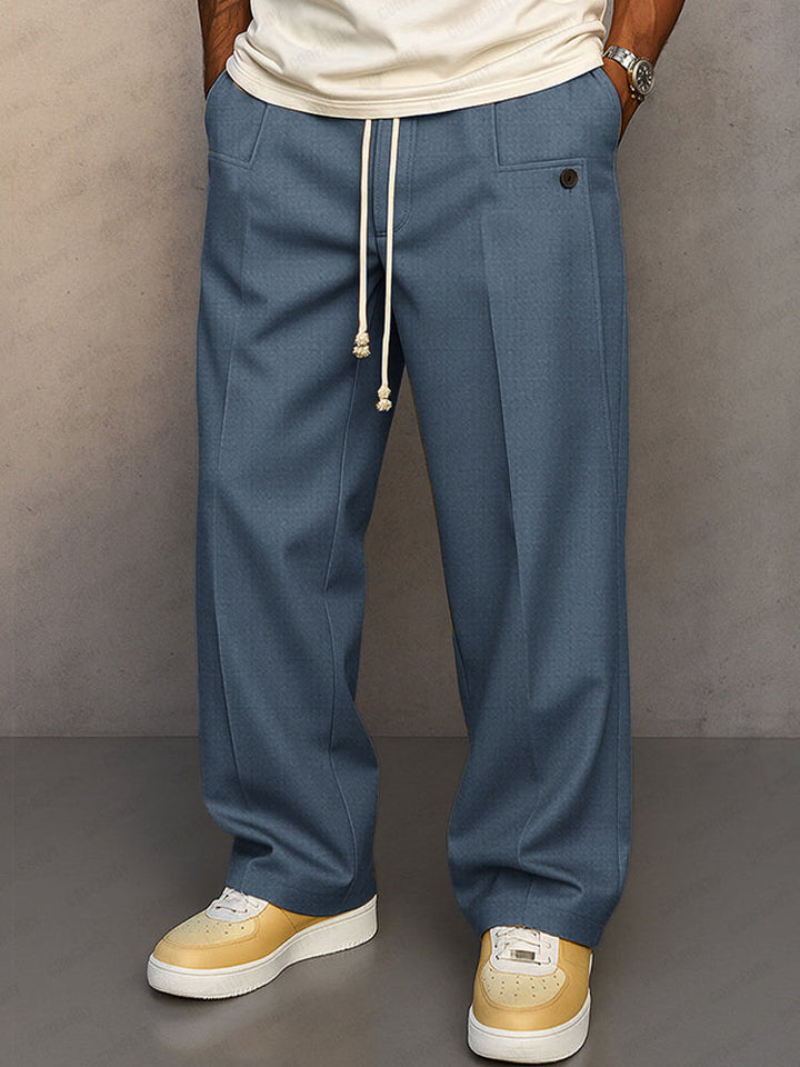 Rinaldo™ – Elegant Pants with Urban Style Drawstring
