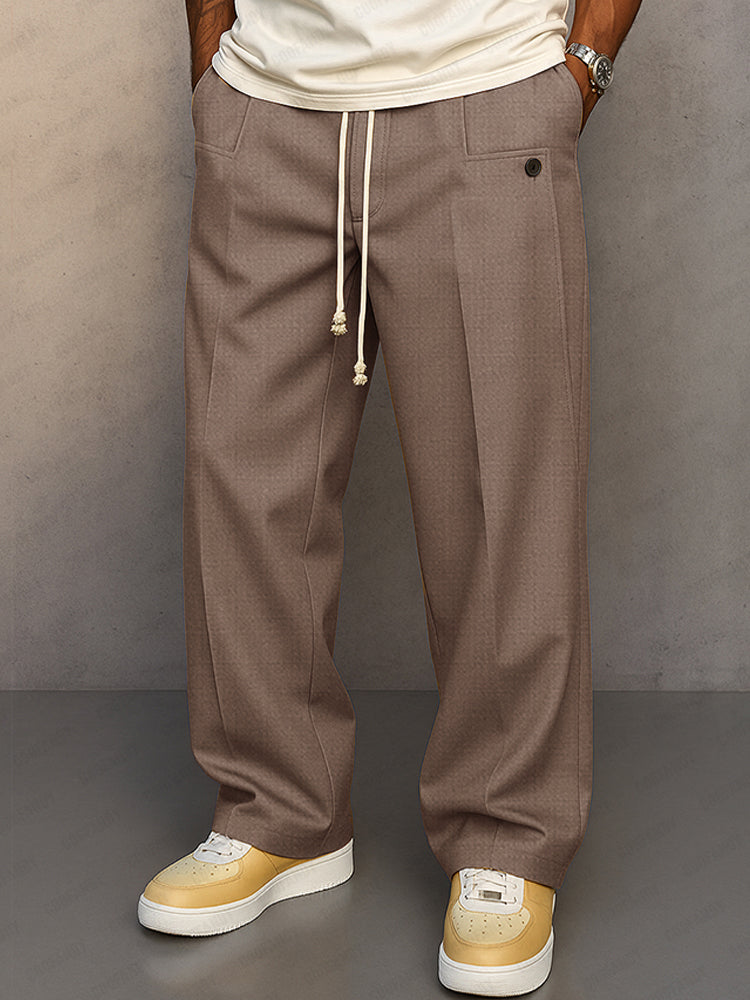 Rinaldo™ – Elegant Pants with Urban Style Drawstring