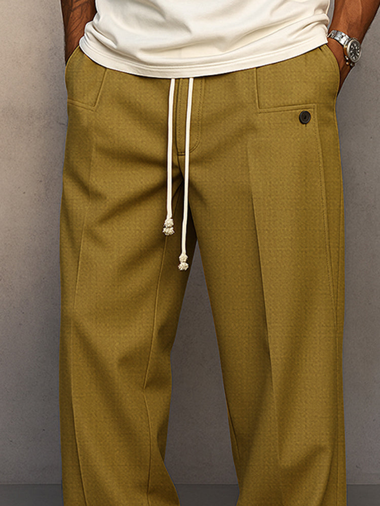 Rinaldo™ – Elegant Pants with Urban Style Drawstring