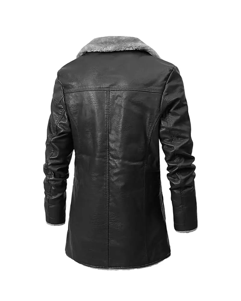 Marcell™ Faux Leather Fur Jacket