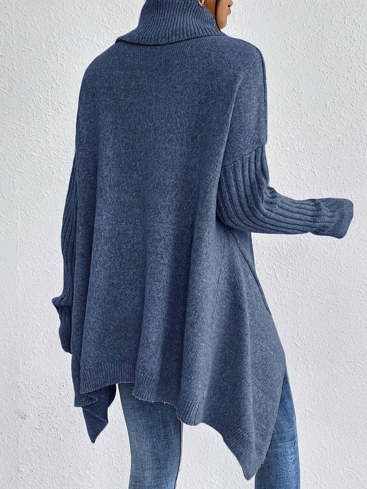 Laila™ | Oversized Polo Sweater