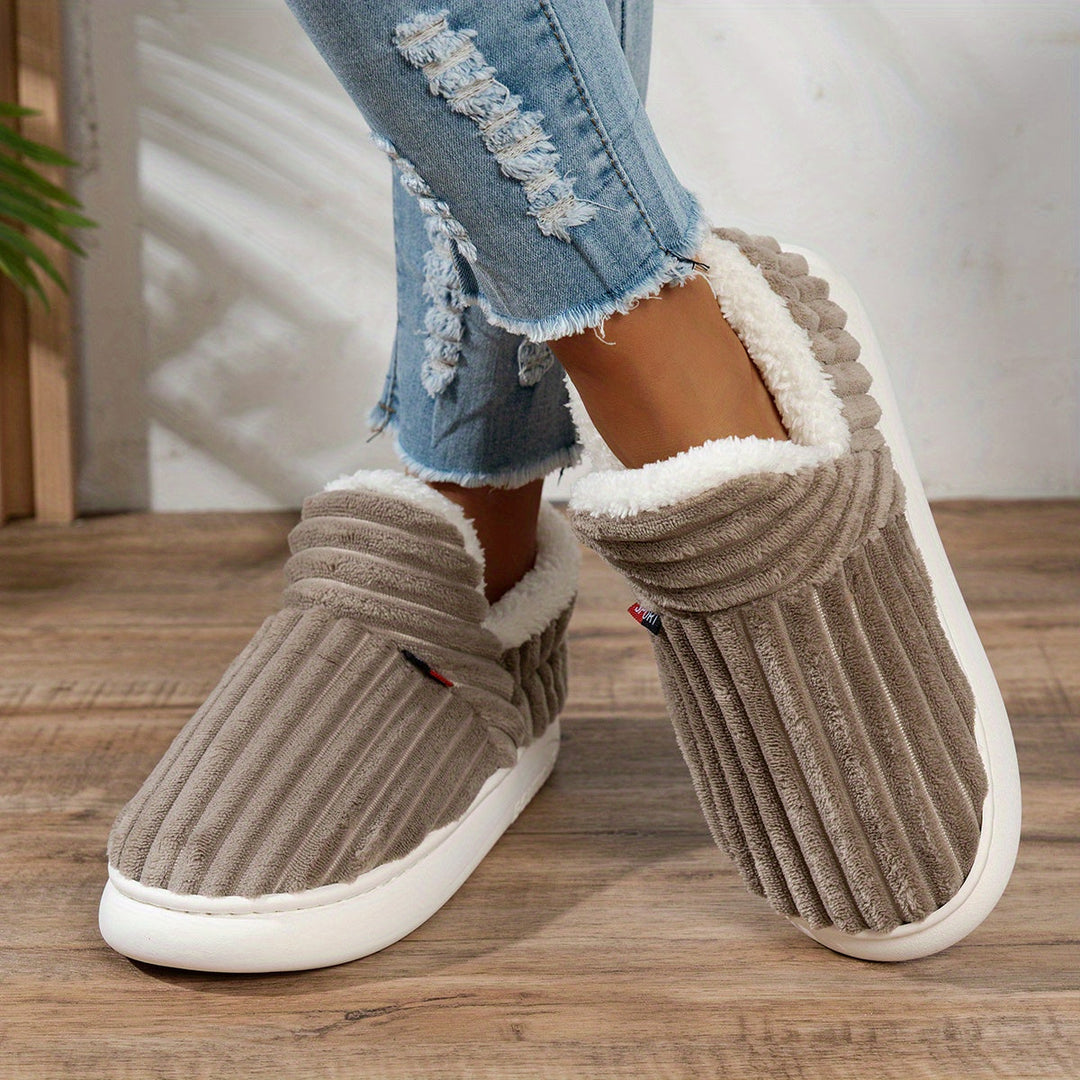 Harper | Cozy Plush Winter Slippers