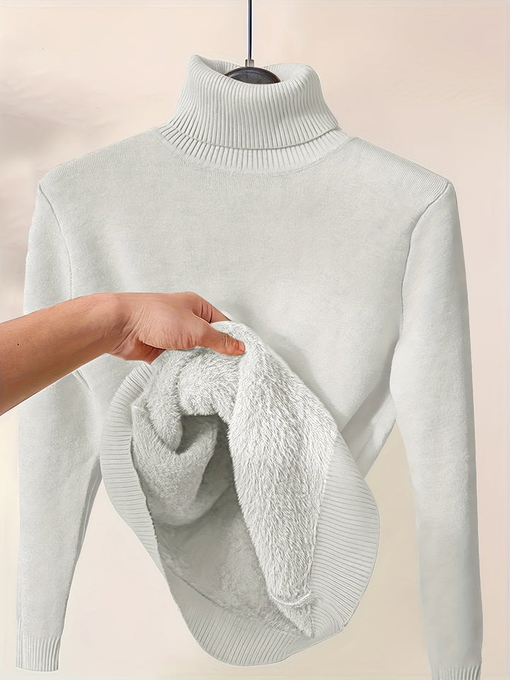 Zella | Soft Turtle Neck Pullover Jumper
