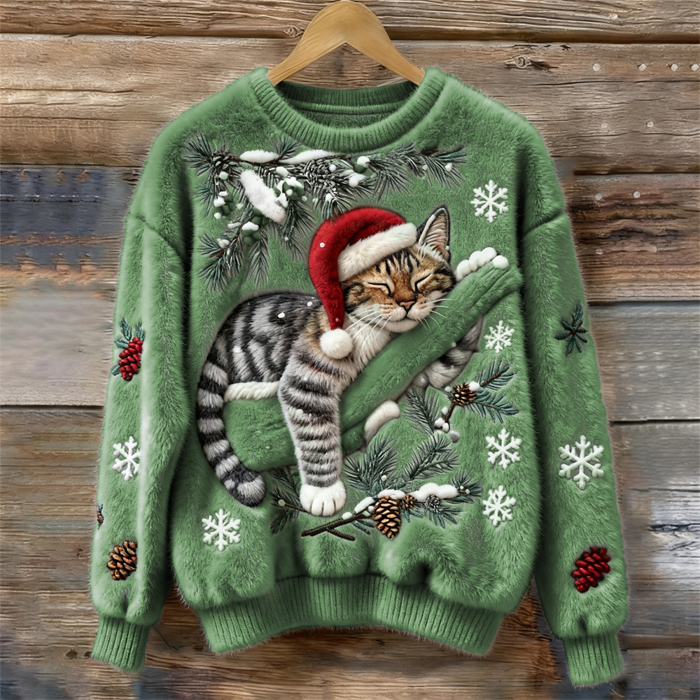 Sophie | Festive Cat Christmas Sweater
