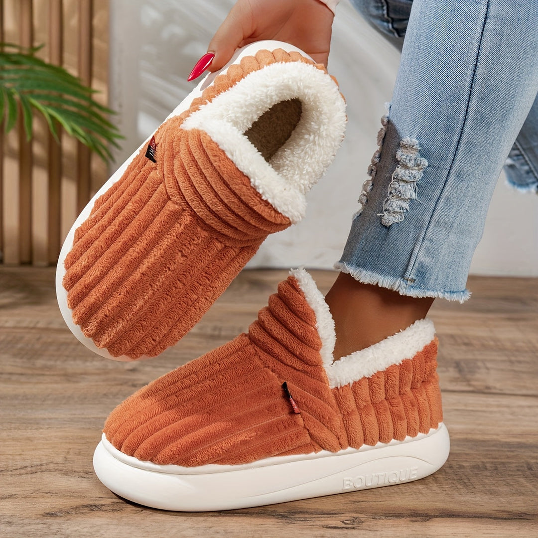 Harper | Cozy Plush Winter Slippers