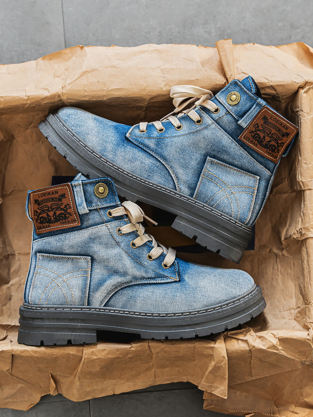 Cantara — Denim High-Tops