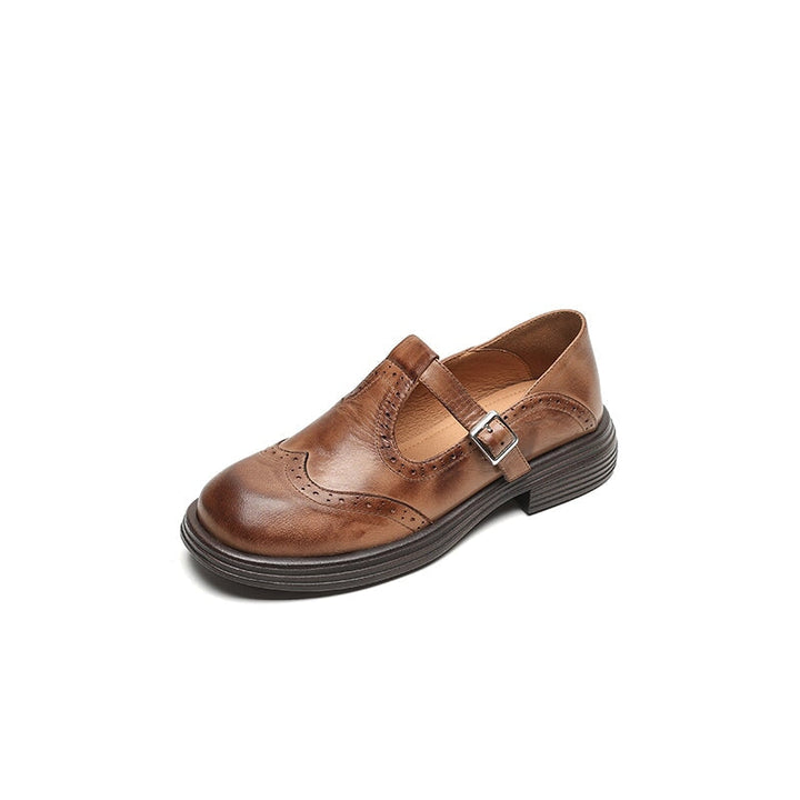 Harper | Classic Leather Mary Jane Shoes