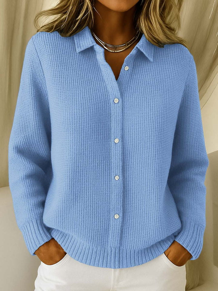 Elena | Classic Cardigan in Soft Knit