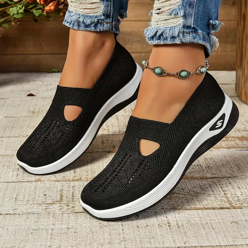 Paisley | Breathable Slip-On Comfort Sneakers