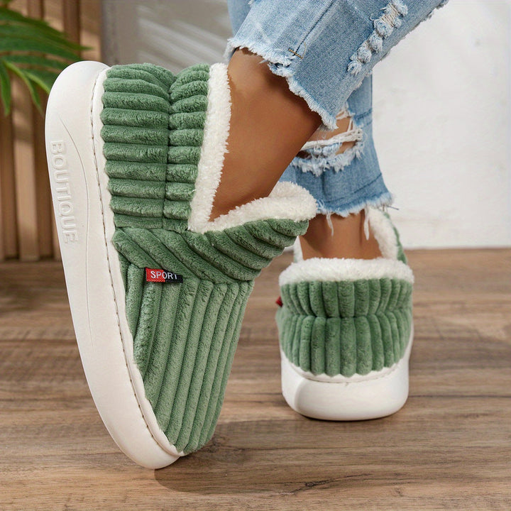 Harper | Cozy Plush Winter Slippers