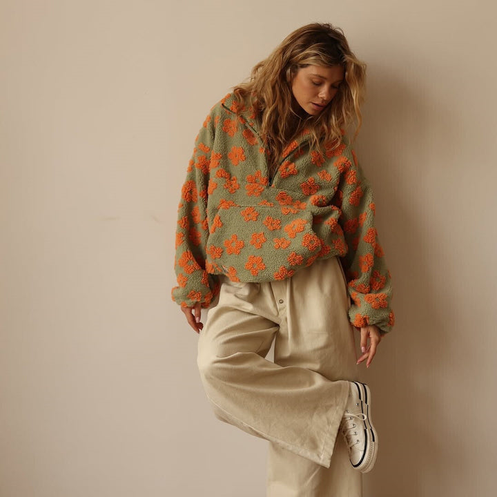 Daisy | Fleece Sweater Bloom