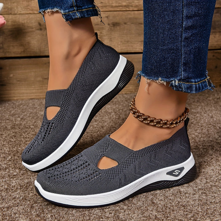 Paisley | Breathable Slip-On Comfort Sneakers