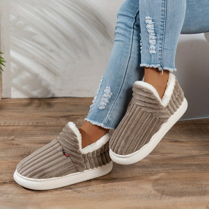 Harper | Cozy Plush Winter Slippers