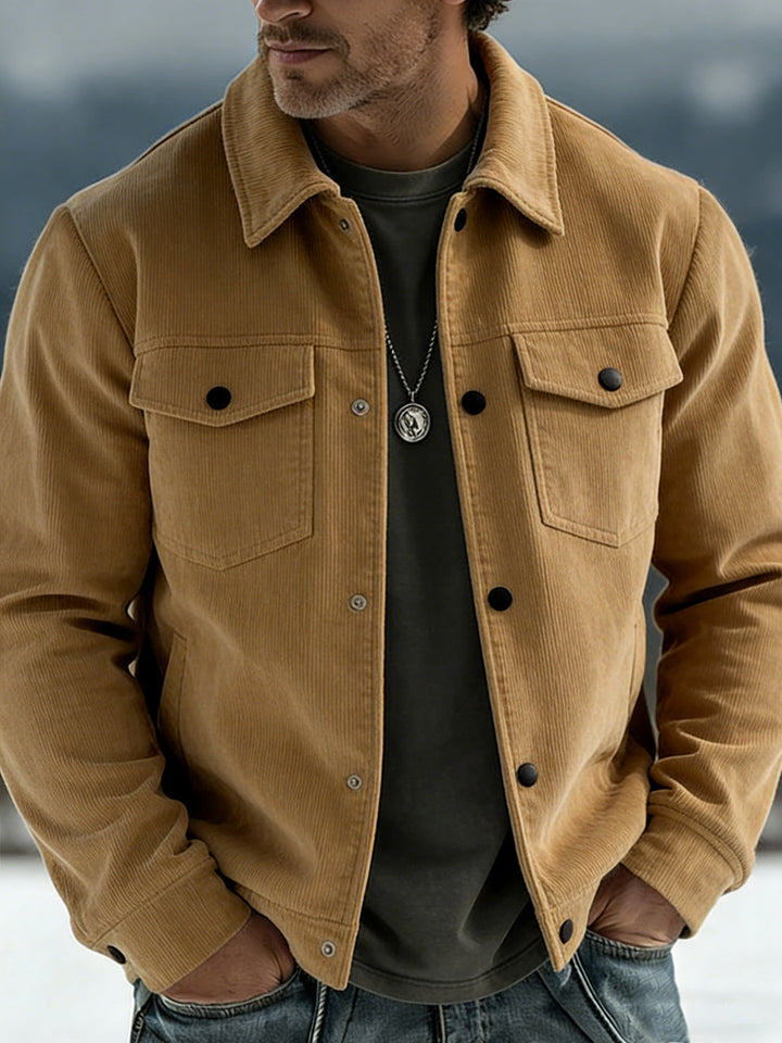 Coleson | Classic Corduroy Button Jacket