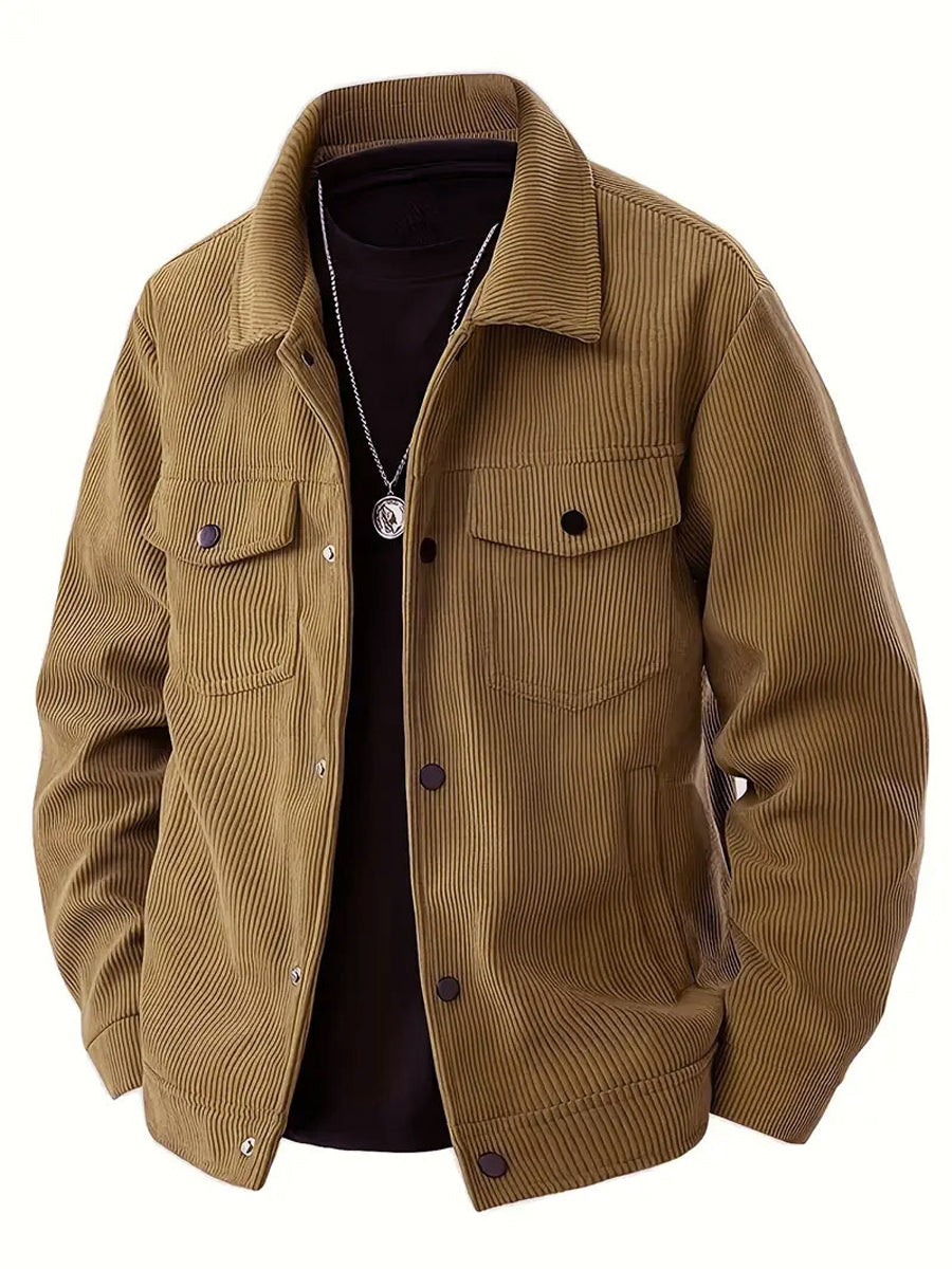 Coleson | Classic Corduroy Button Jacket