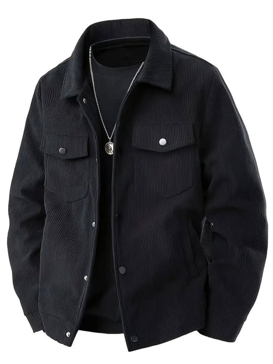 Coleson | Classic Corduroy Button Jacket