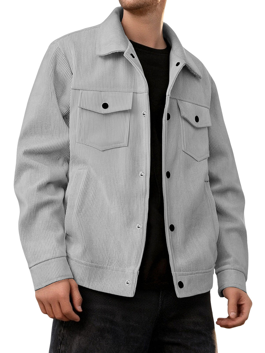 Coleson | Classic Corduroy Button Jacket