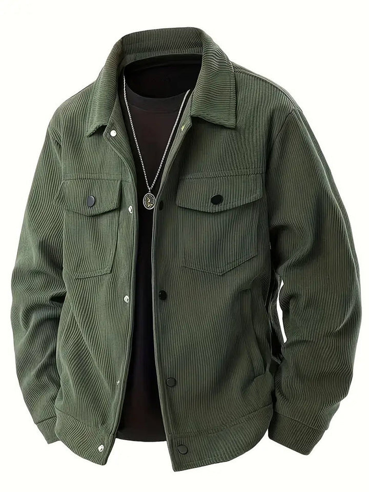 Coleson | Classic Corduroy Button Jacket
