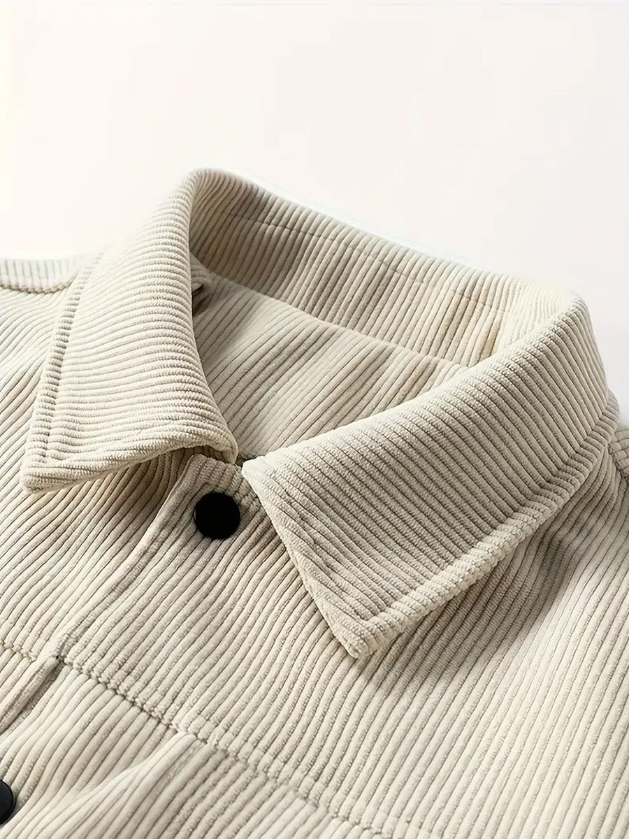 Coleson | Classic Corduroy Button Jacket